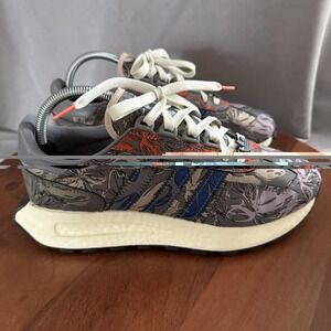 adidas Athletic Shoes - Gray, Blue, Red